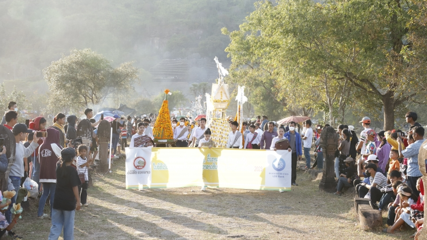 Lào: Độc đáo lễ hội truyền thống Wat Phou 2023