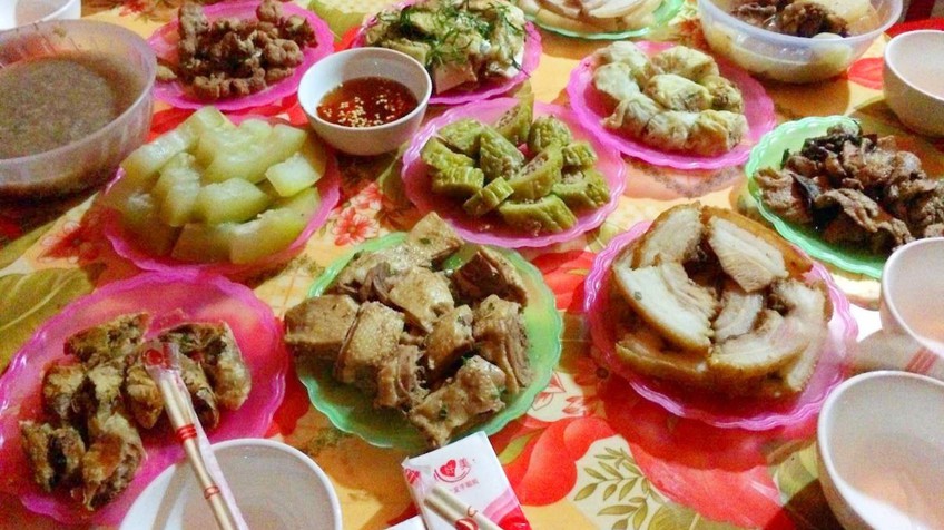 Món ăn ngày Tết của người Nùng Phàn Slình ở Lạng Sơn