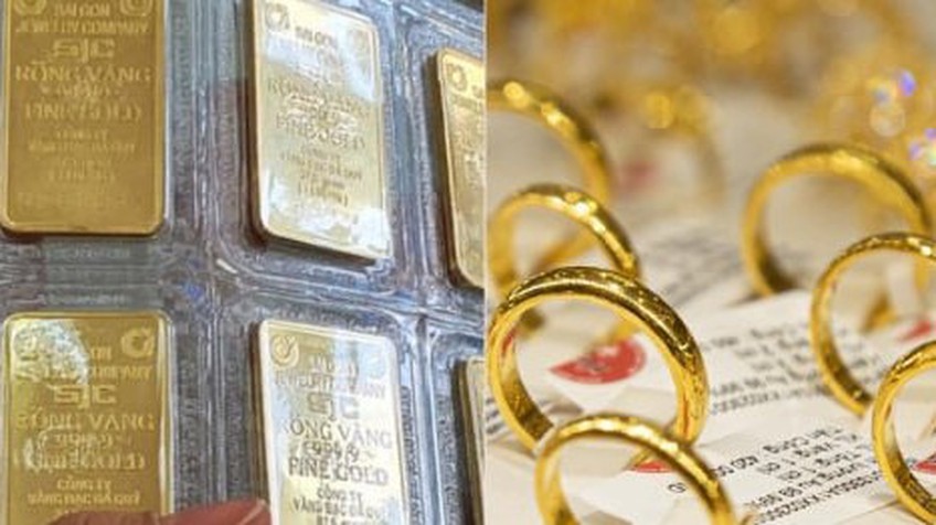 Giá vàng miếng, vàng nhẫn trong nước lập kỷ lục mới, đắt nhất từ trước đến nay