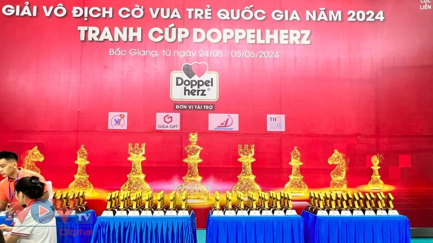 Khai mạc Giải Vô địch Cờ Vua trẻ Quốc gia năm 2024 tranh cúp DOPPELHERZ