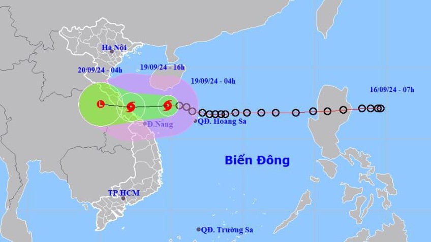 Tin bão khẩn cấp: Cơn bão số 4