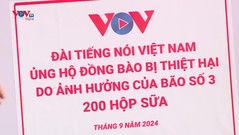 Chung tay hỗ trợ người dân vượt qua khó khăn do ảnh hưởng của bão số 3