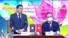 Tổng Giám đốc Đài Tiếng nói Việt Nam tiếp Đại sứ CHDCND Lào