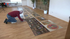 Đức: Hoàn thành bức tranh từ 54.000 mảnh ghép