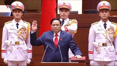 Thủ tướng Chính phủ Phạm Minh Chính tuyên thệ nhậm chức 	