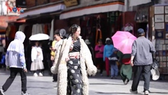 Vẻ đẹp của thành phố Lhasa, khu tự trị Tây Tạng, Trung Quốc