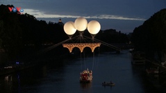 Italia: Cây cầu lơ lửng trên sông Tiber