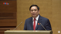 Thủ tướng Phạm Minh Chính phát biểu nhậm chức trước Quốc hội