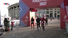 Nga: Chạy thi nhân ngày Giáng sinh Chính thống giáo