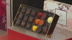 Các sản phẩm socola nhân ngày lễ tình nhân ở Bỉ