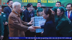 Tổng Bí thư thăm và làm việc tại Thái Nguyên