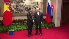 Chủ tịch nước Võ Văn Thưởng gặp Tổng thống Nga V.Putin
