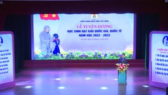 Công đoàn viên chức Việt Nam tuyên dương học sinh đạt giải quốc gia, quốc tế năm 2022-2023