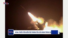 KCNA: Triều Tiên diễn tập phóng tên lửa hành trình chiến lược