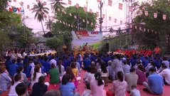 Cộng đồng người Việt Nam tại Lào tổ chức đại lễ cầu siêu, tưởng niệm 64 anh hùng liệt sĩ Gạc Ma
