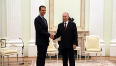 Tổng thống Nga và Syria hội đàm
