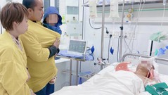 Người chết não hiến tạng thứ 100 tại Bệnh viện Việt - Đức cứu sống nhiều người