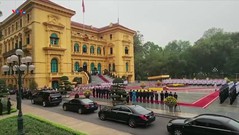 Thủ tướng Phạm Minh Chính chủ trì lễ đón Thủ tướng CH Séc Petr Fiala
