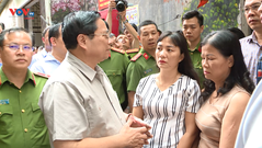 Thủ tướng Phạm Minh Chính thị sát hiện trường vụ cháy đặc biệt nghiêm trọng tại Hà Nội