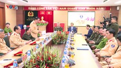 Thủ tướng Chính phủ Phạm Minh Chính thăm và chúc Tết lực lượng Cảnh sát giao thông Bộ Công an