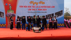 Cao Bằng: Độc đáo Ngày hội văn hoá dân tộc Lô Lô ở  Bảo Lâm
