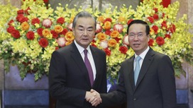 Chủ tịch nước Võ Văn Thưởng tiếp Bộ trưởng Bộ Ngoại giao Trung Quốc