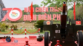 Cận cảnh dàn Pháo lễ tham gia Lễ kỷ niệm 70 năm Chiến thắng Điện Biên Phủ