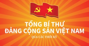 Infographics: Tổng Bí thư Đảng Cộng Sản Việt Nam qua các thời kỳ
