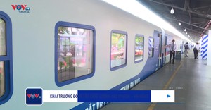 Khai trương đoàn tàu chất lượng cao tuyến Tp.HCM - Đà Nẵng