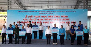 TP.HCM xuất quân thực hiện công trình hỗ trợ đồng bào miền Bắc