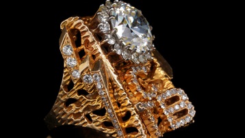 Chiếc nhẫn vàng nạm kim cương của Elvis Presley dự kiến bán được nửa triệu đô la