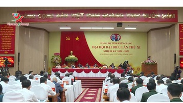 Khai mạc Đại hội đại biểu Đảng bộ tỉnh Kiên Giang lần thứ XI, nhiệm kỳ 2020-2025