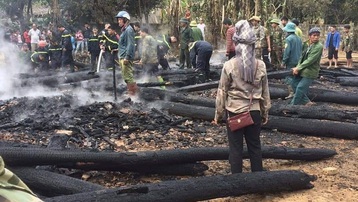 Sơn La: Hỏa hoạn thiêu rụi nhà sàn, thiệt hại khoảng 500 triệu đồng