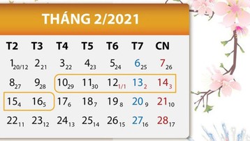 Bộ Lao động thông báo lịch nghỉ Tết Nguyên đán và Quốc khánh 2021