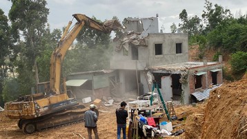 Bình Định: Cưỡng chế 50 nhà xây dựng trái phép ở Nhơn Hội