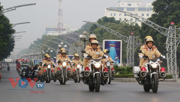 Cảnh sát giao thông toàn quốc mở cao điểm bảo đảm trật tự ATGT Tết 2021