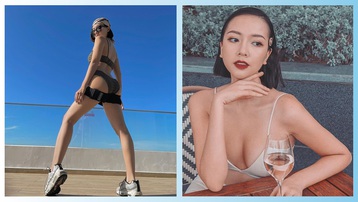 Cư dân mạng dán mắt vào vòng 3 nóng bỏng của mỹ nữ rút khỏi showbiz Việt