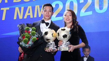 Điểm nhấn Gala Quả bóng Vàng 2020: Hà Nội FC phá 3 kỷ lục của SLNA