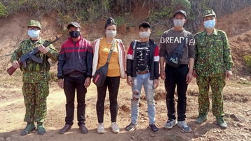 Điện Biên: Phát hiện, bắt giữ 4 người nhập cảnh trái phép qua biên giới 