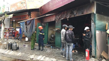 Lâm Đồng: Hỏa hoạn thiêu rụi một quán cơm do bất cẩn khi thay bình gas