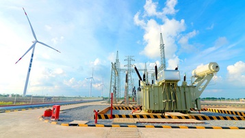 Nhà máy Điện gió Kosy Bạc Liêu chính thức vận hành, phát điện thương mại