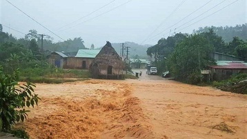 Quảng Nam: Mưa lớn gây chia cắt một số nơi ở miền núi 