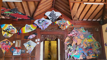 Sắc màu Bảo tàng Diều Indonesia - nơi lưu giữ giá trị lịch sử và nghệ thuật