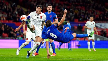 Kết quả Anh 5-0 Albania: Kane tỏa sáng với cú hat-trick