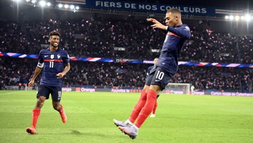 Kết quả Pháp 8-0 Kazakhstan: Les Bleus giành vé đi World Cup trong mưa bàn thắng