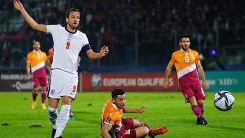 Kết quả San Marino 0-10 Anh: Kane lập poker, Tam sư lên tàu tới Qatar