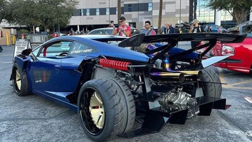 Siêu xe độc bản Lamborghini Gallardo lắp động cơ Toyota
