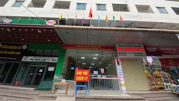 Hà Nội: Bảo vệ quán cà phê mắc COVID-19, tạm phong tỏa chung cư HH3C Linh Đàm