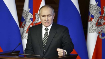 Ông Putin tuyên bố đáp trả phương Tây bằng biện pháp quân sự - kỹ thuật