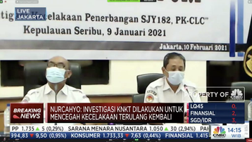 Indonesia công bố kết quả điều tra ban đầu về vụ rơi máy bay Sriwijaya